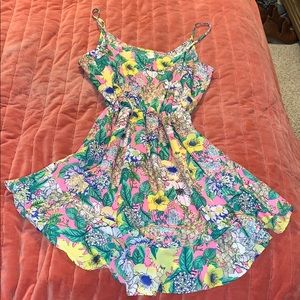 Bright, Floral dress!